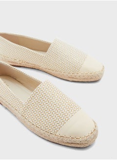 ELLA Textured Toe Cap Espadrille  - Image 5