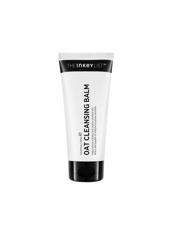 The INKEY List Oat Cleansing Balm Rich Balm Removes Makeup And Impurities Reduces Redness 5.0 Fl Oz - Image 2