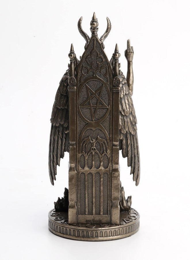 Veronese Design 9 1/2 Inch Statue of Baphomet Resin Statue Antique Bronze Occult Gift - Image 5