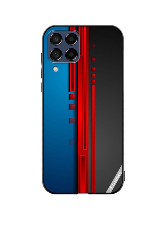 VR CREATIVE Protective Case Cover For Samsung Galaxy M53 Abstract Design Multicolour - Image 1