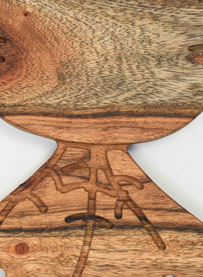 Affinity Decor Carrot Shaped Wood Serving Board, Organic Wood Cutting Board for Kitchen, Wooden Charcuterie Boards, Funny Easter Serving Platter for Cheese and Food, 16.2" x 6.1" - Image 5