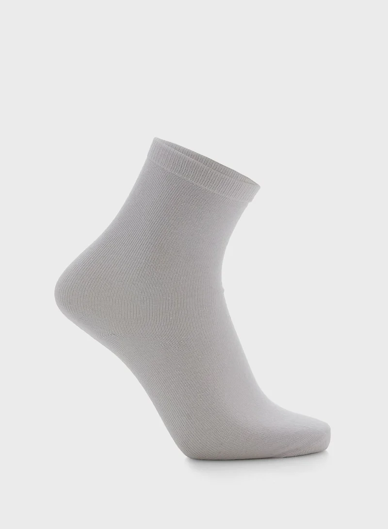 mothercare Black/Grey Socks - 7 Pack