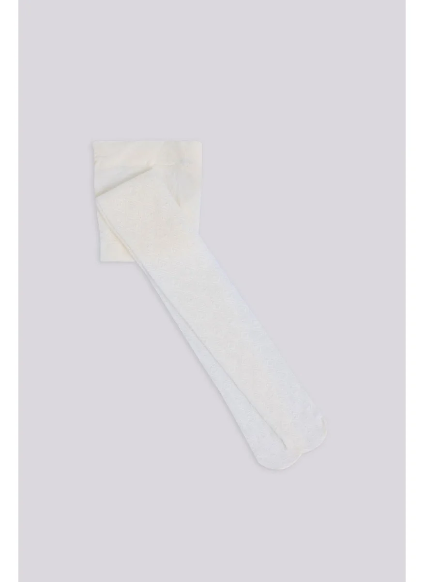 TYESS Bg Store Girls Ecru Socks