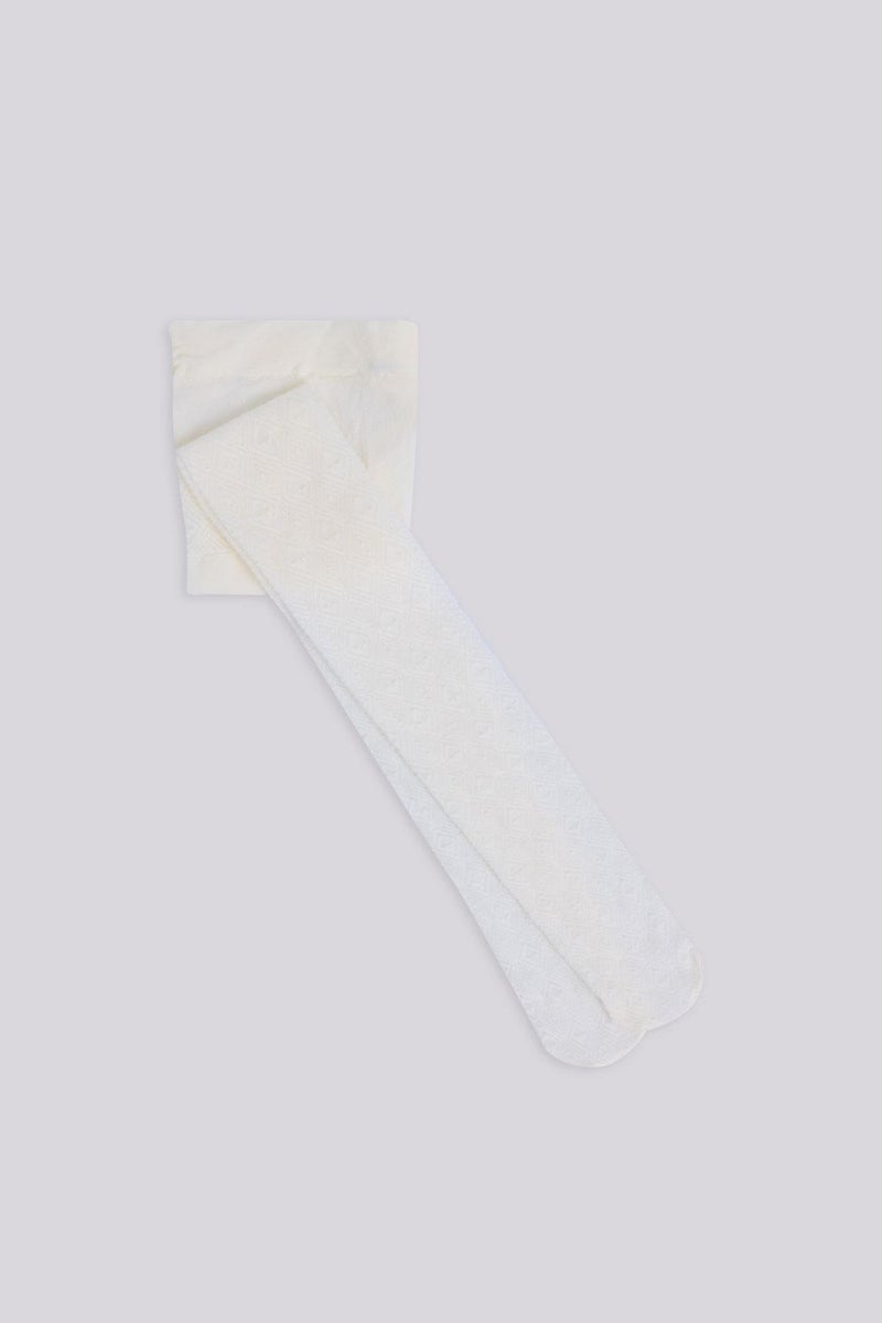 TYESS Bg Store Girls Ecru Socks