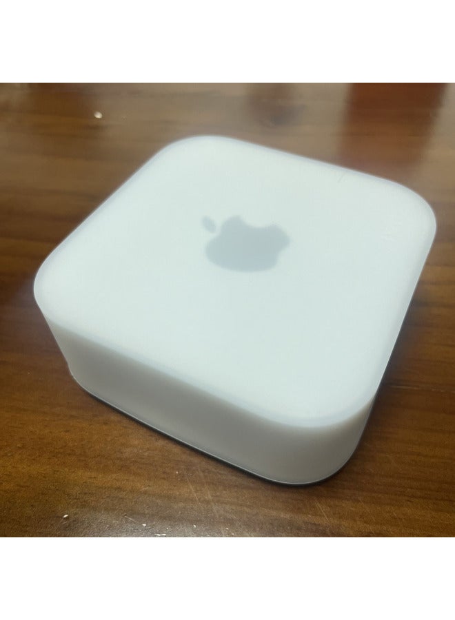 Suitable For Apple Mac Mini M4 Computer Host Dust-proof Anti-fall Silicone Protective Cover Manufacturer Shell-Specifications:Translucent Gray  - Image 4