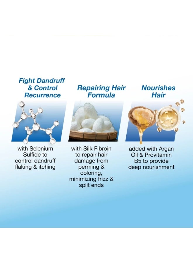 Selsun Blue Pro Repairing Anti-Dandruff Shampoo 200ml [Bundle of 2] - Image 3