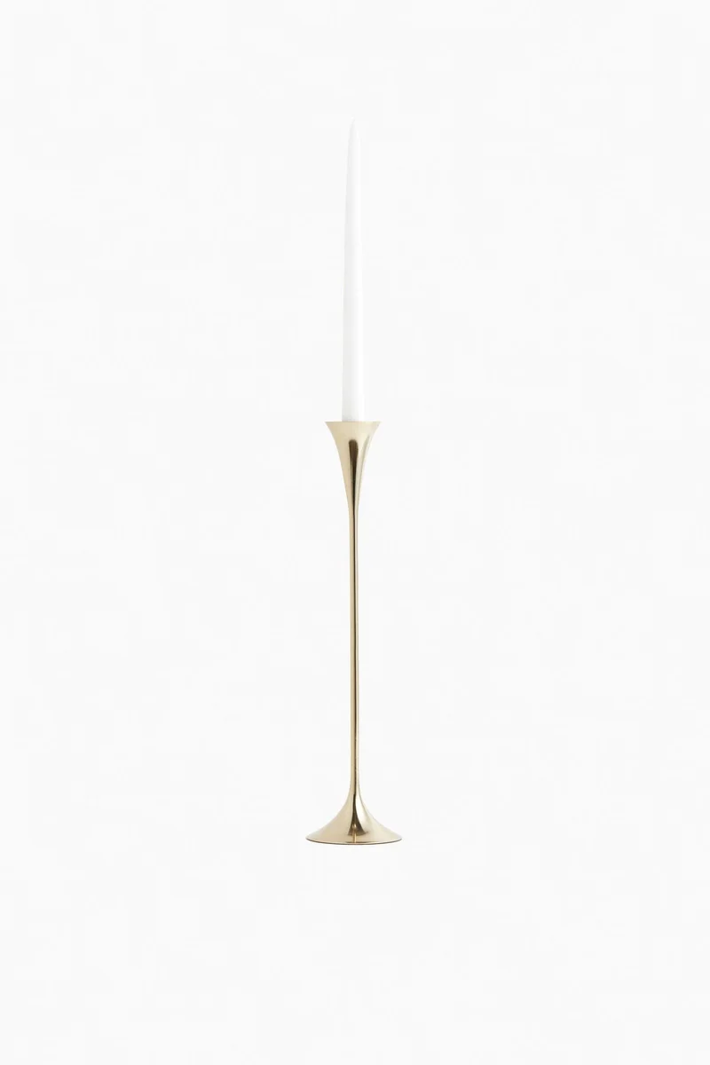 اتش اند ام حامل شمعة كبير من المعدن