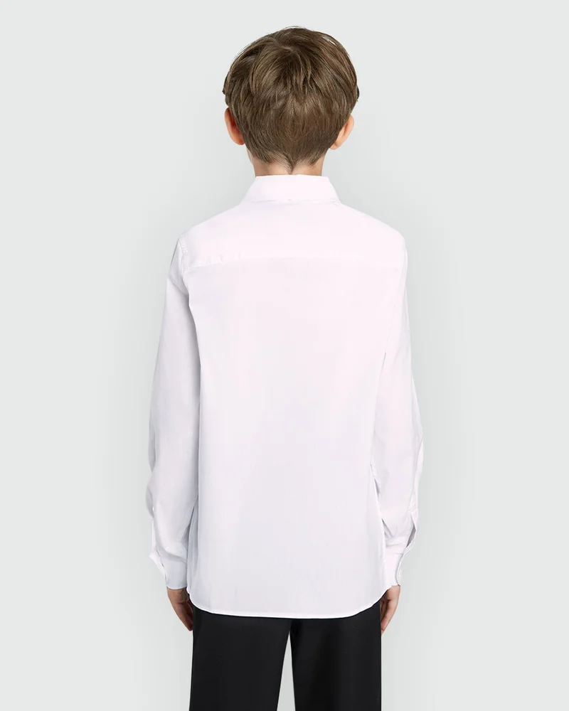 Ovs Long Sleeve Shirt For Boys – In Bright White