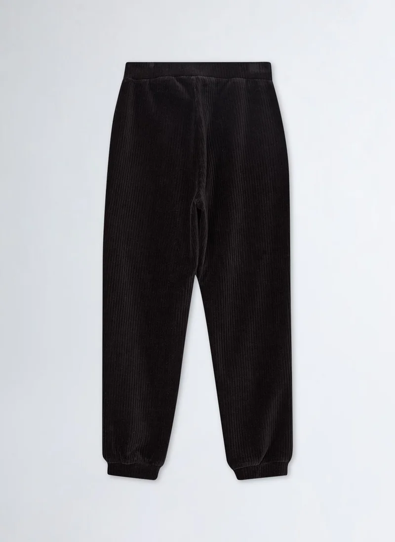 ليو جو Velvet Jogging Trousers