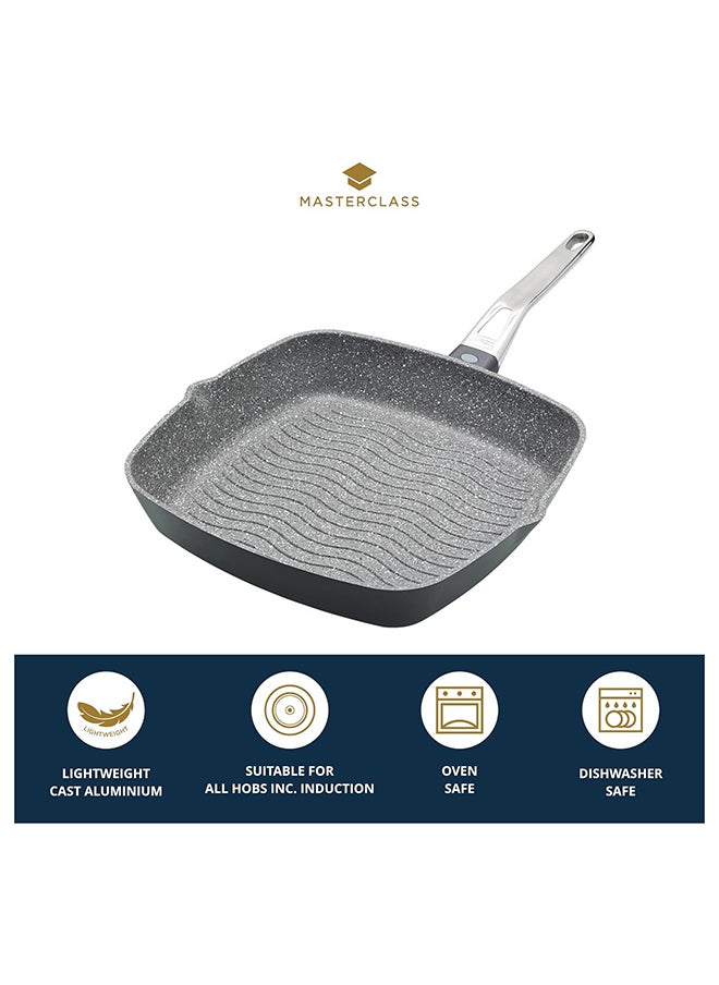 MasterClass Cast Aluminium Grill Pan 28cm, Sleeved - pzsku/ZFDEA2718D5F3EE2FA82FZ/45/_/1696486238/eea1a183-adbf-4036-a118-ea49a7563ff6