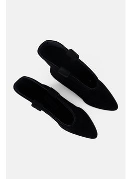 STEVE MADDEN Women Lingos Slip On Calf Length Boots, Black  - Image 4