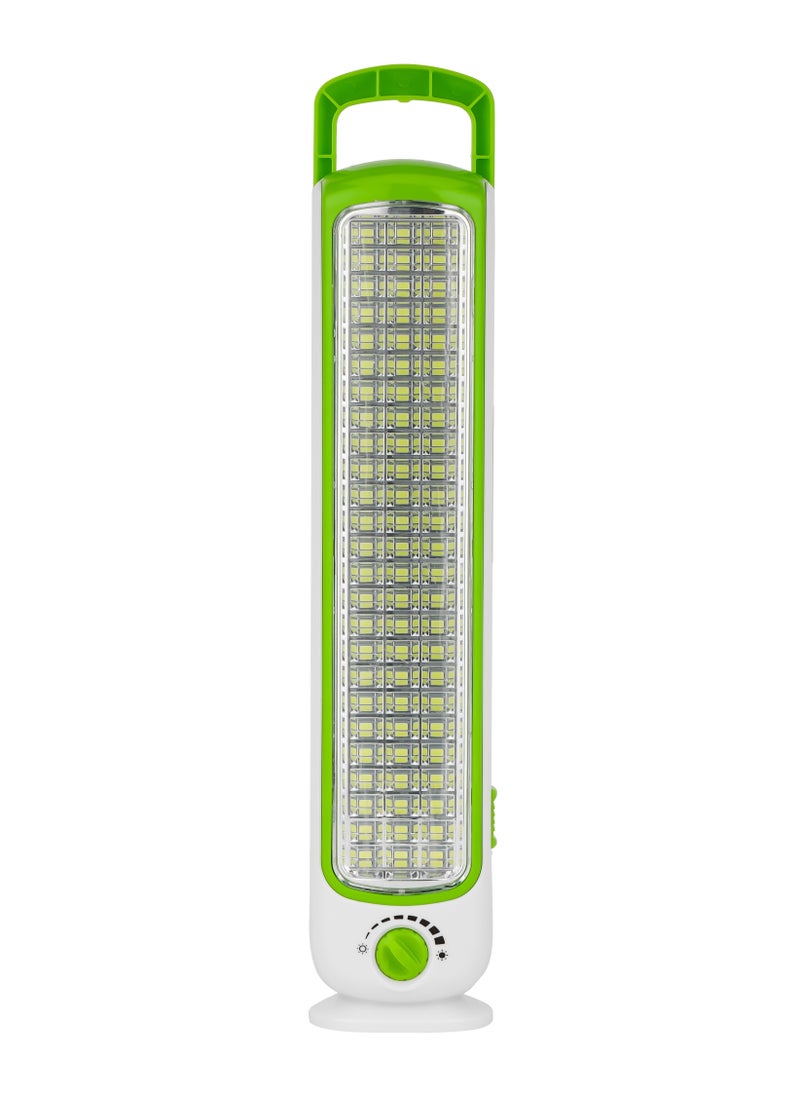 GEEPAS Hi-Power LED Emergency Lantern with Solar Panel ,Portable and Light-Weight Design , GE53032 Green/White  - Image 2