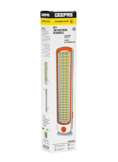 جيباس فانوس طوارئ LED عالي الطاقة مزود بلوحة شمسية، تصميم محمول وخفيف الوزن، GE53032 أخضر/أبيض  - Image 4