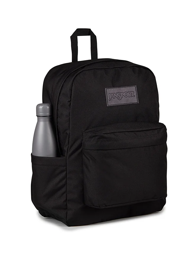 JANSPORT Super Break Plus Medium Laptop Backpack - Monochrome Black
