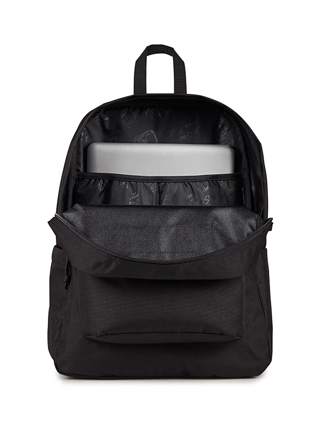 JANSPORT Super Break Plus Medium Laptop Backpack - Monochrome Black