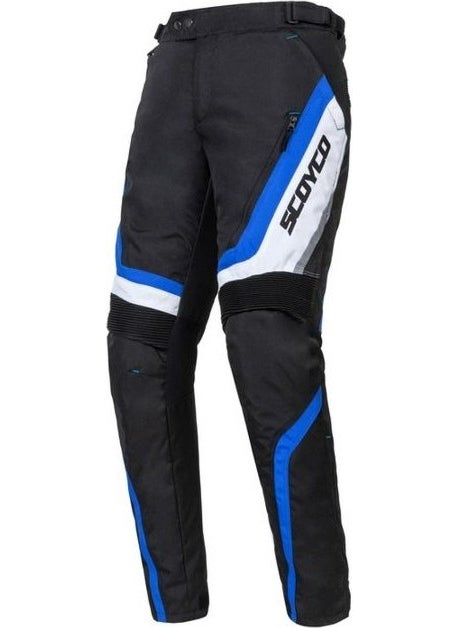 Ebakbak - Motorcycle Protected Winter Coat Maxdura 600-D Fabric Water and Windproof Blue Coat - Image 1