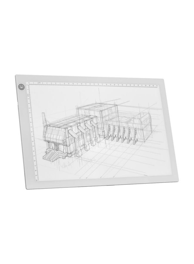 NIBEMINENT LED Light-up Drawing Board White - Image 1