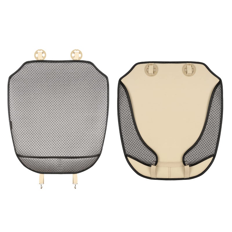 Auto Newer Breathable Universal Four Seasons Car Seat Coversï¼ŒLuxury Car Seat Cushion ï¼ŒProtectors for Front Seat Bottoms,Compatible with 95% Vehiclesï¼Œ Fit for Cars Truck SUV Sedan (Grey,1PC) - Image 5