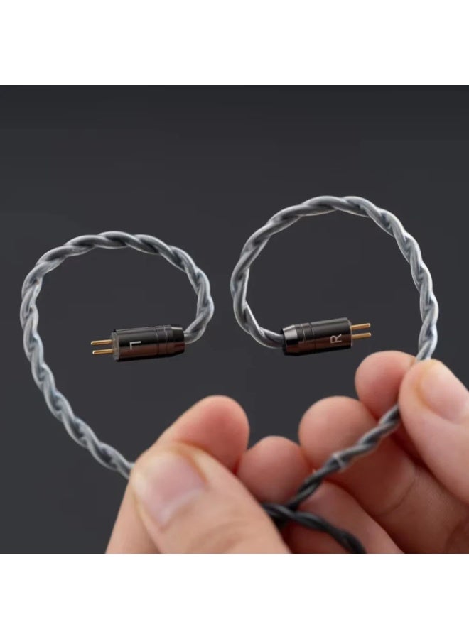 Celest Wyvern Black No External Mic HiFi In-Ear Earphones 10mm LCP Music Earbuds with Detachable 3.5mm 2-Pin Cable - Image 5