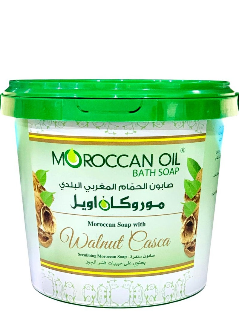 Moroccan Oil Bath Soap With Walnut CASCA 850 G