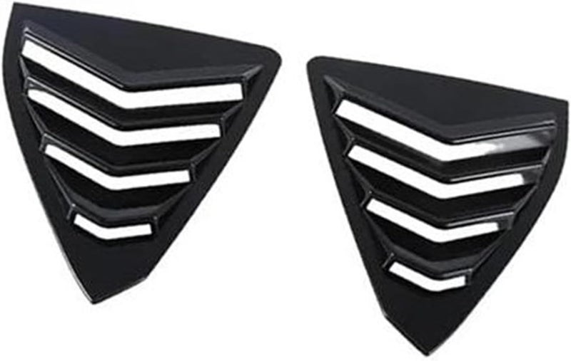 Yurefax Car Rear Louver Window Cover Trim Sticker for Lexus