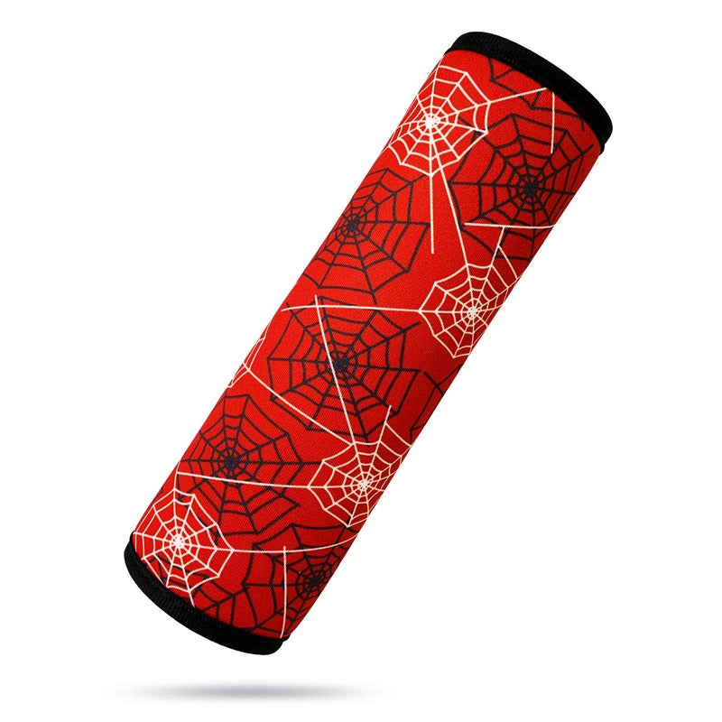 SLEILIN Spider Seat Belt Cover for Kids, Seat Belt Pad for Boys, Car Seat Straps Shoulder Pads for Kids, Kid's Seat Belt Cushion, Shoulder Strap Pad, 1 Pieceï¼ˆRED) - Image 1