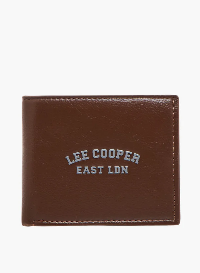 Lee Cooper Logo Print Bi-Fold Wallet