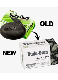 Dudu-Osun Two Pieces Of Classic Fragrance Black Soap - 2*150 gm  - Image 2