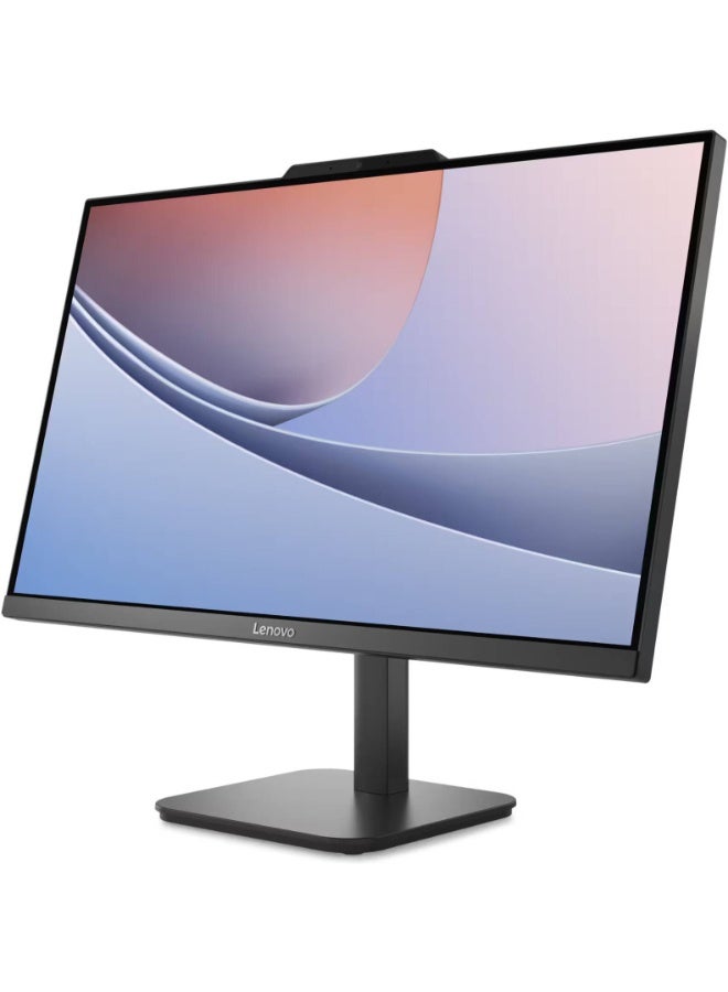 Lenovo V100, All In One Desktop PC, 23.8" FHD IPS Display, Intel N100 Quad Core Processor, 16GB RAM, 512GB SSD, Intel UHD Graphics, Calliope Mouse and English (UK) Keyboard, Window 11 Pro, Black | 13BE0016GP English black - Image 3