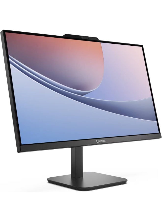Lenovo V100, All In One Desktop PC, 23.8" FHD IPS Display, Intel N100 Quad Core Processor, 16GB RAM, 512GB SSD, Intel UHD Graphics, Calliope Mouse and English (UK) Keyboard, Window 11 Pro, Black | 13BE0016GP English black - Image 2