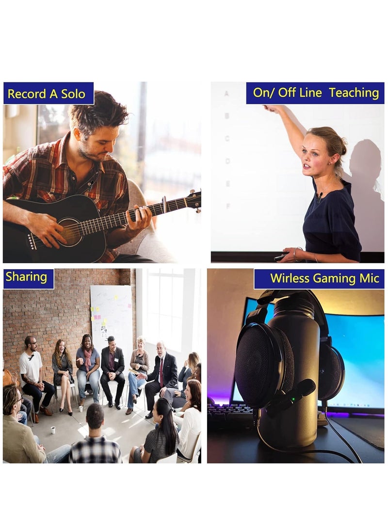 ELTRAZONE Professional Wireless Lavalier Lapel Microphone for Android Phone - Cordless Omnidirectional Condenser Recording Mic for Interview Video Podcast Vlog YouTube - Image 5