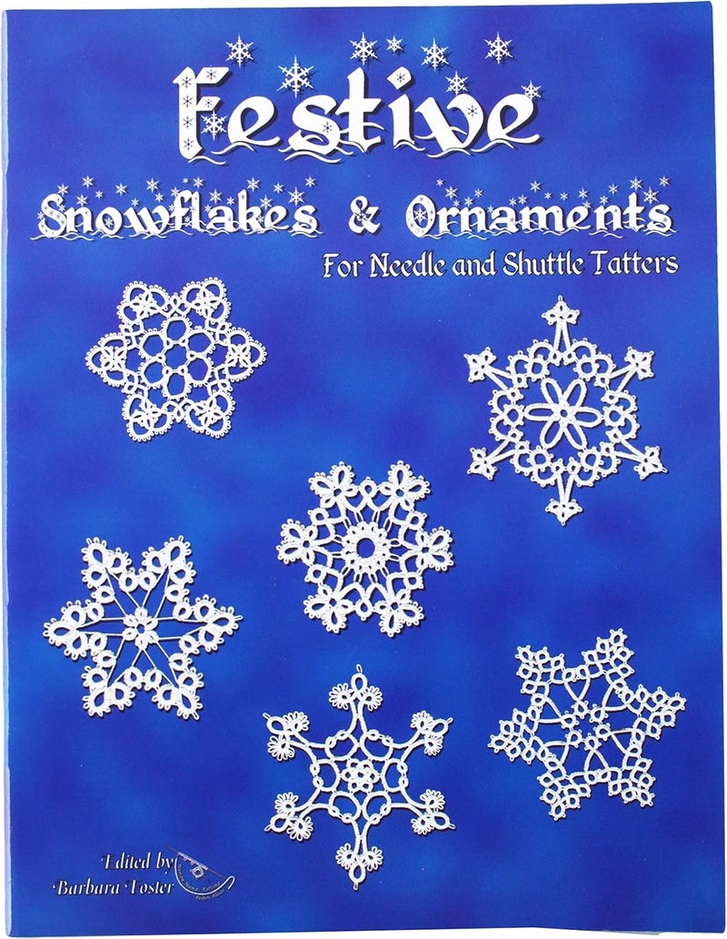 Handy Hands Tatting Book, Blue - Image 1