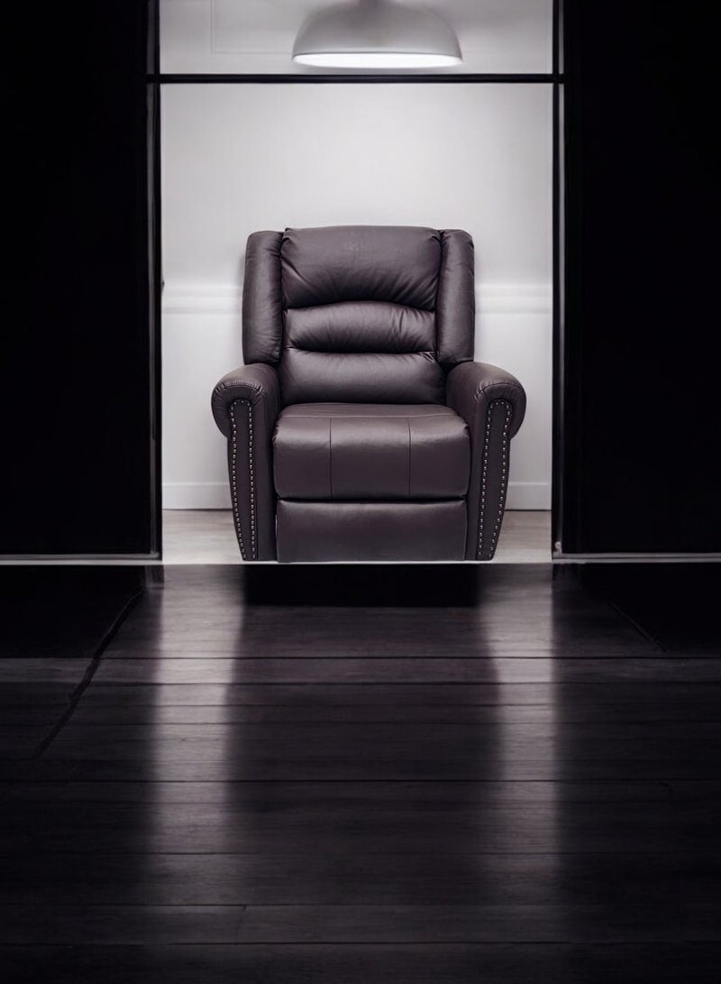 مالتي هوم فيرنيتشر كرسي استرخاء كهربائي – مصمم لراحة كبار السن MH-1809-Brown Coffee - Image 1