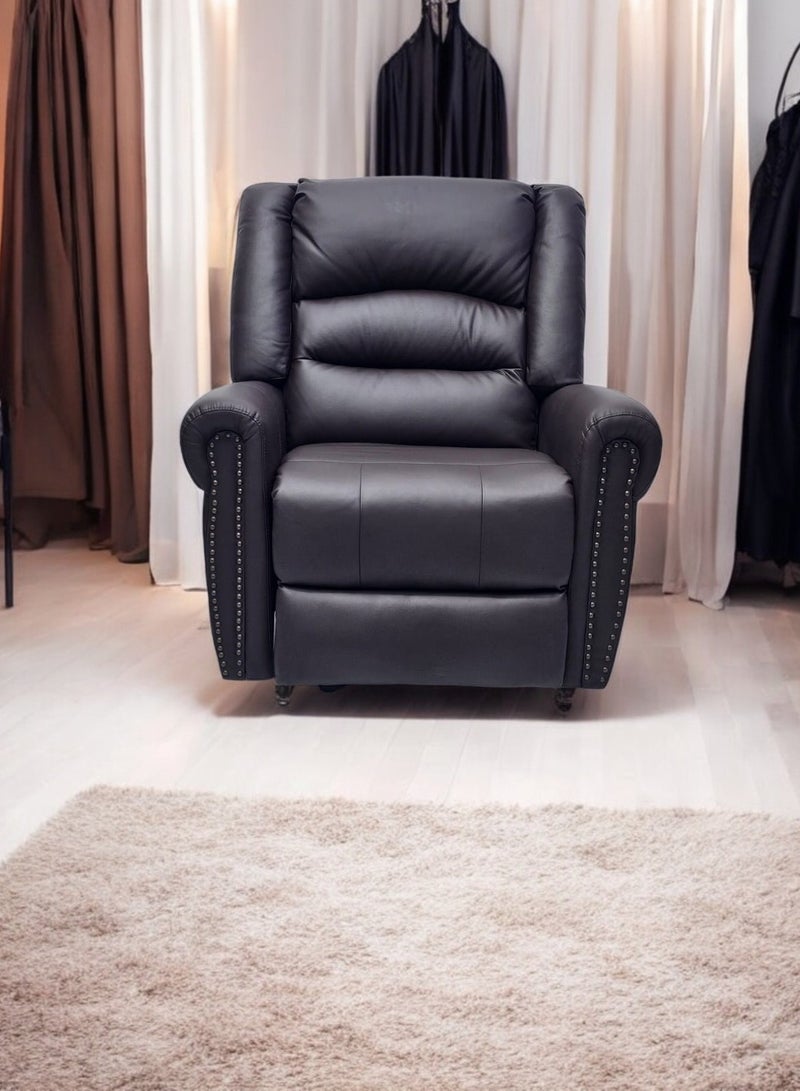 مالتي هوم فيرنيتشر كرسي استرخاء كهربائي – مصمم لراحة كبار السن MH-1809-Brown Coffee - Image 2