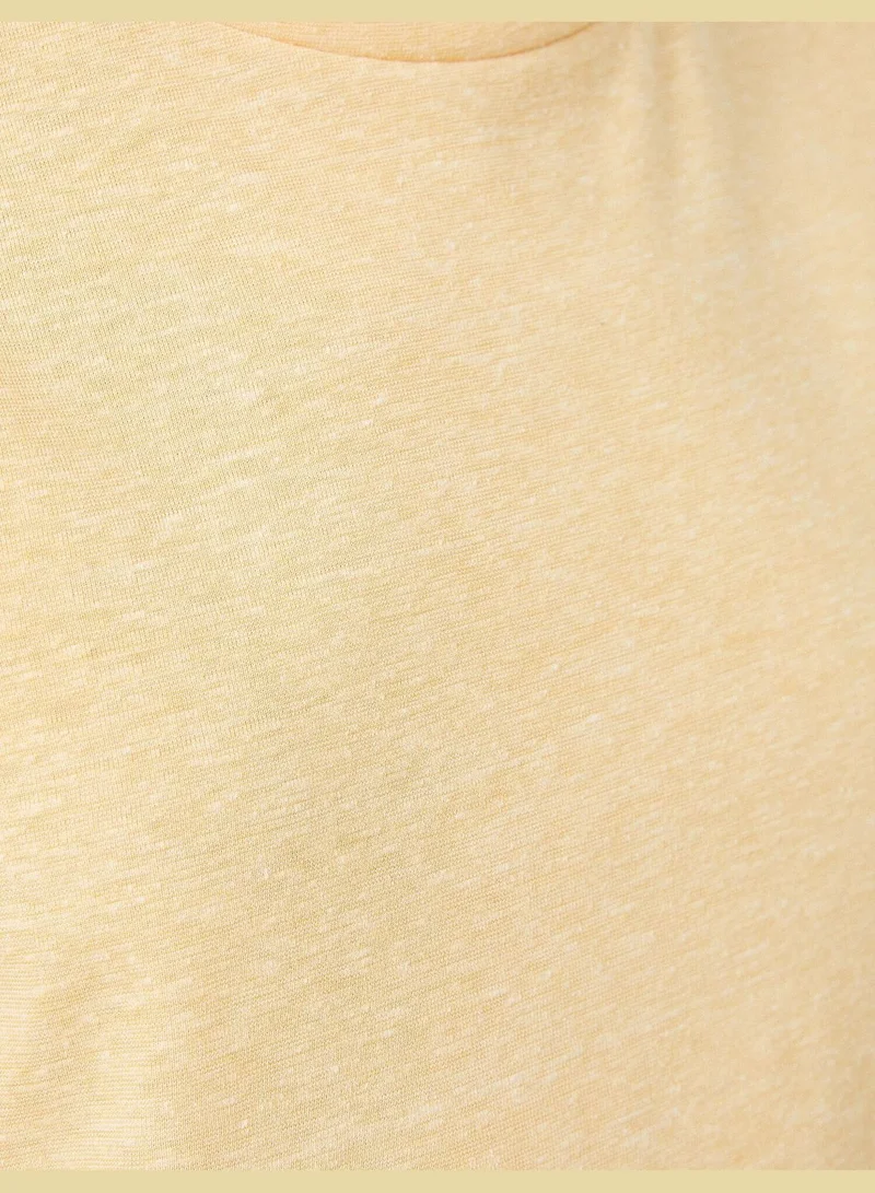 KOTON Round Neck Short Sleeve Basic T-Shirt