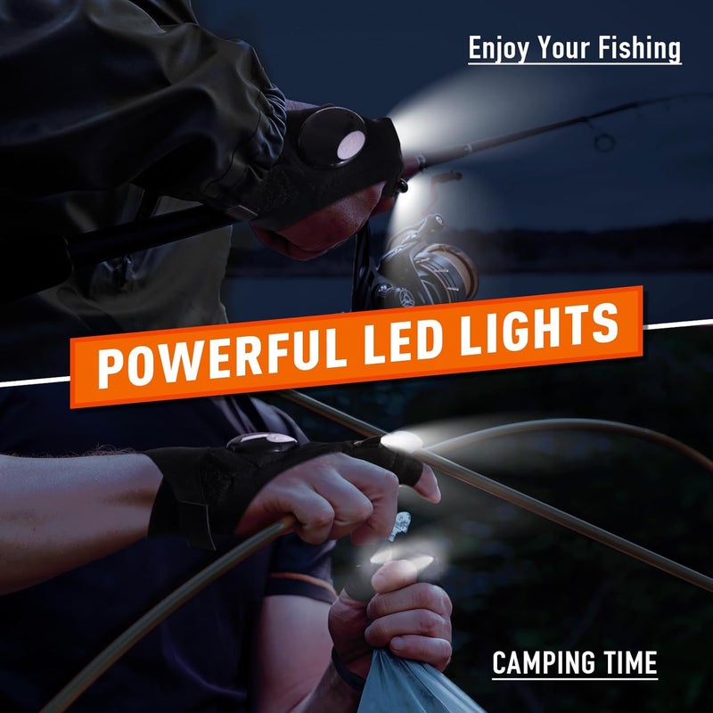 Lenski Valentines Day Gifts for Him, Flashlight Gloves Valentine Gifts for Men, Mens Gifts for Dad Who Wants Nothing, Birthday Gifts for Him Husband Father, Cool Gadgets for Men - Image 5