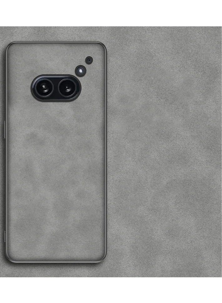 لا شيء الهاتف 2 أ 2024 حافظة فاخرة من جلد البولي يوريثان الملمس حافظات هاتف لا شيء الهاتف 2 أ - Image 1