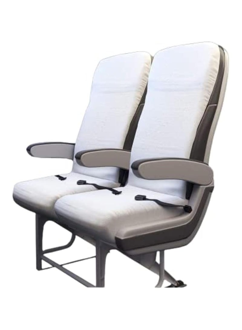 Your Shield Your Shield - 2pcs Airplane Protective Seat Cover, Universal High Quality Soft Material Fits on Carry On Bag/Luggage Sanitized Disposable Seat Cover for Plane, Bus, Train, Cinema, Office Seats  - Image 1