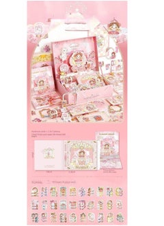 Y&D 151 Pcs Aesthetic Scrapbook Kit Scrapbooking Supplies Junk Journal With A6 Grid Notebook  Journals Diy Gift Journaling For Teen Girl Kid Women  - Image 2