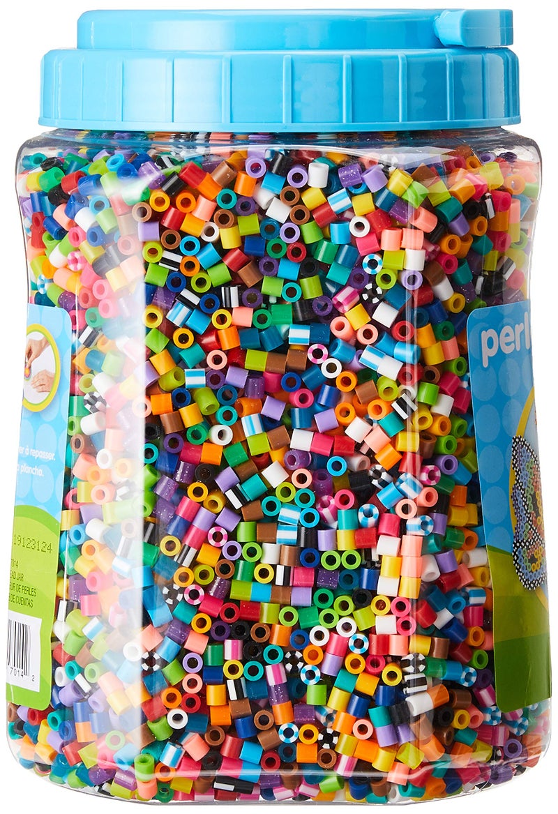 Perler Beads Bulk Assorted Multicolor Fuse Beads for Kids Crafts, Small, 18000 pcs - Image 3