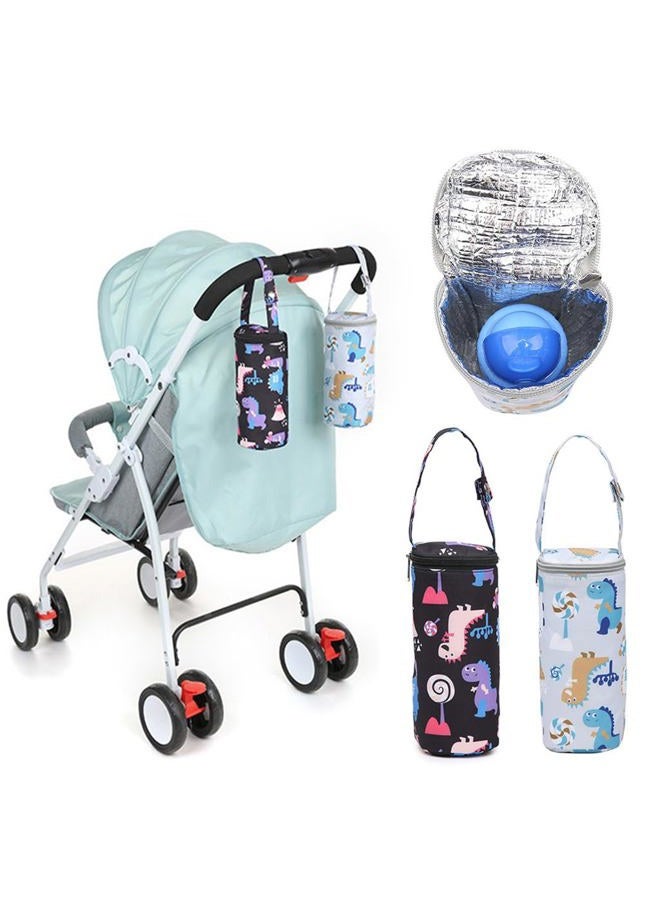 QERPON Milk Water Warmer Insulated Bag Baby Nursing Bottle Heater Freshness Preserved Feeding Bottle Bag for Car Travel - Image 2