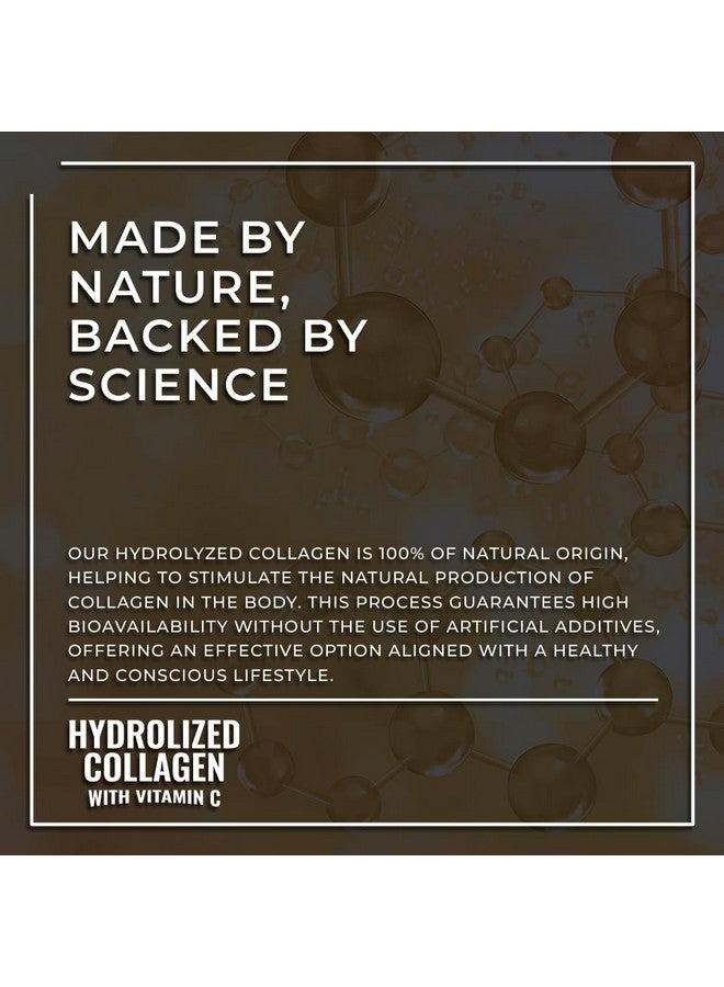 Generic Aura Vitamin Hydrolyzed Collagen with Vitamin C Capsules 500mg Great Energy | Skin, Hair and Nail Support | Hyaluronic Acid Pills - 60ct (2)  - Image 2