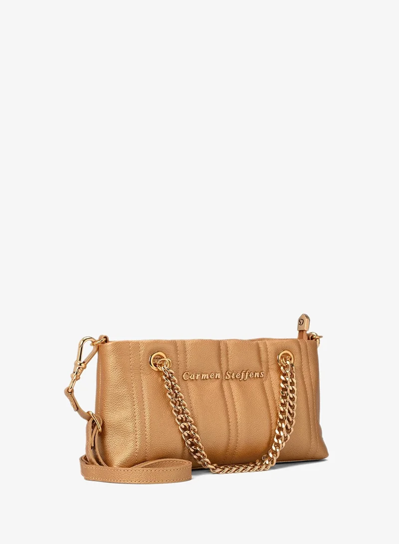 Quilted Bag Chains Golden
