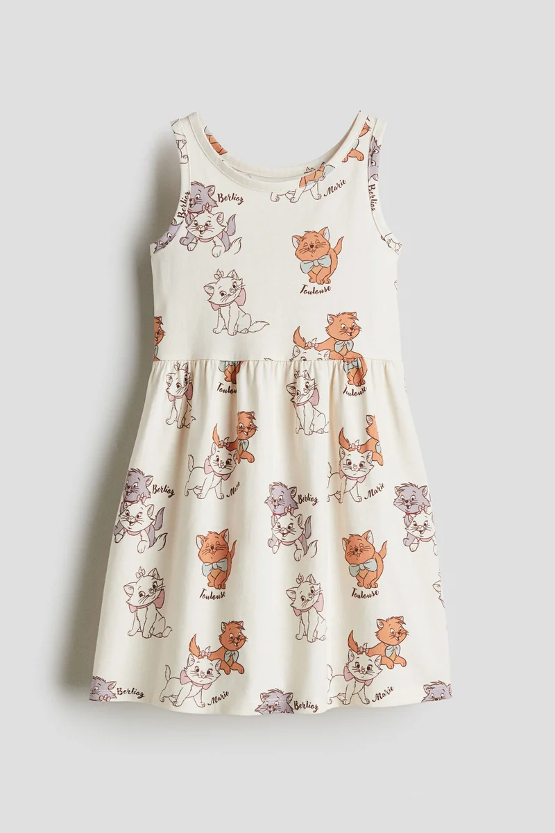 H&M Printed cotton dress