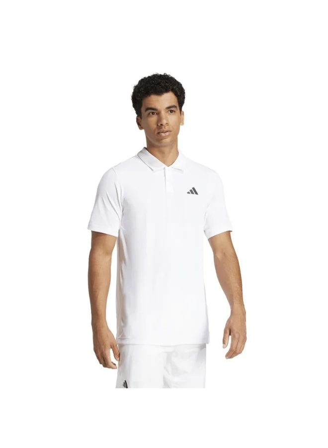 adidas Originals adidas CLUB POLO White Tennis POLO SHIRTS for Men - XS