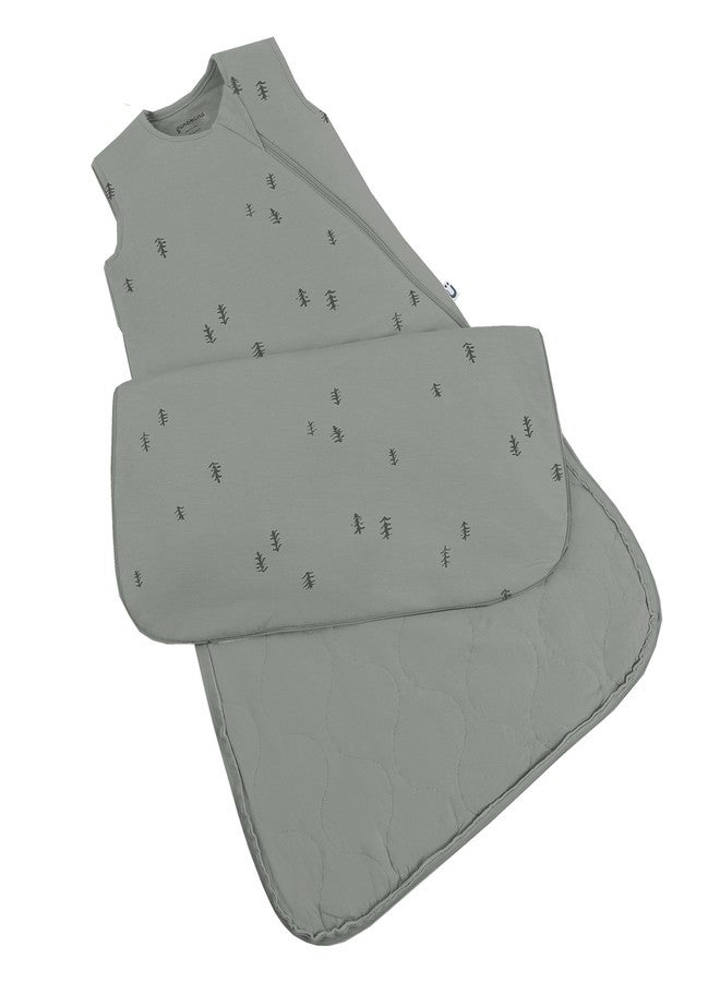 GUNAMUNA Unisex Baby Sleep Sack, Soft Wearable Blanket for Toddlers, Easy Diaper Change Zipper, 2.5 TOG, Forest, 18-24 Months - Image 1