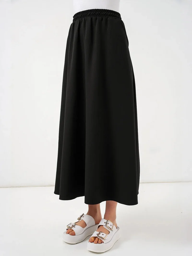 بيغ دارت BDART High Waist A-Line Maxi Skirt