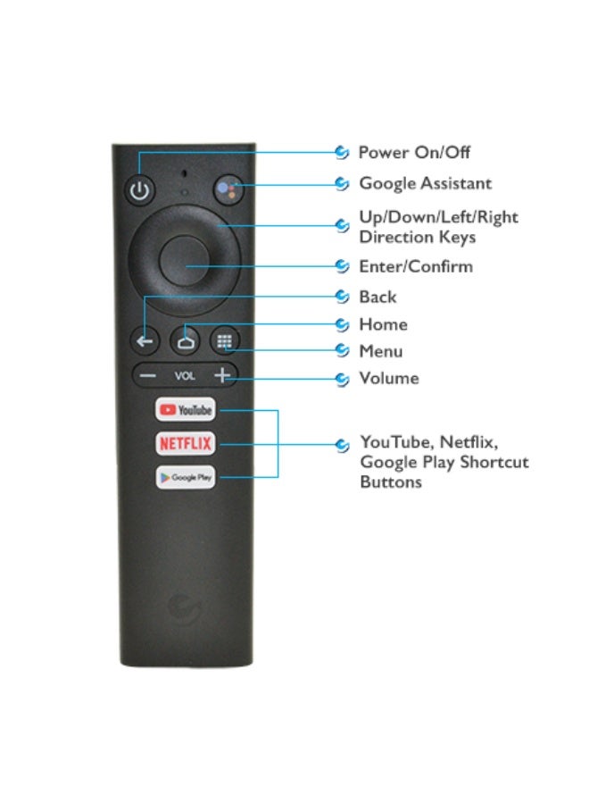 Ematic Ematic 4K Ultra HD Android TV Box with Voice Search Remote | Android 9.0 | 2GB RAM | 8GB Storage | HDR | Bluetooth | Dual USB Ports  - Image 3