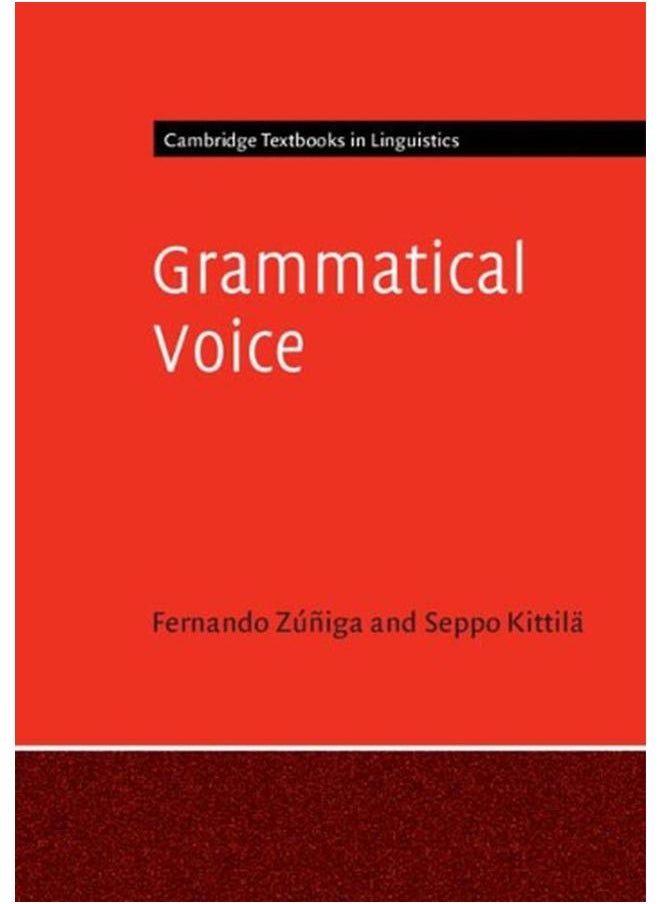 null - Grammatical Voice (Cambridge Textbooks in Linguistics) - Image 1