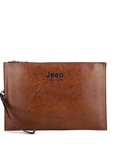 Jeep محفظة جيب بولو للرجال مصنوعة من الجلد الصناعي - محفظة ثنائية الطي  - Image 1